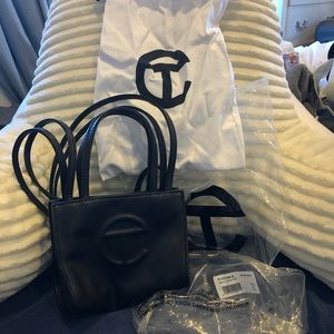 Teflar black small tote